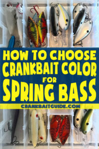 How to choose crankbait color for spring bass fishing